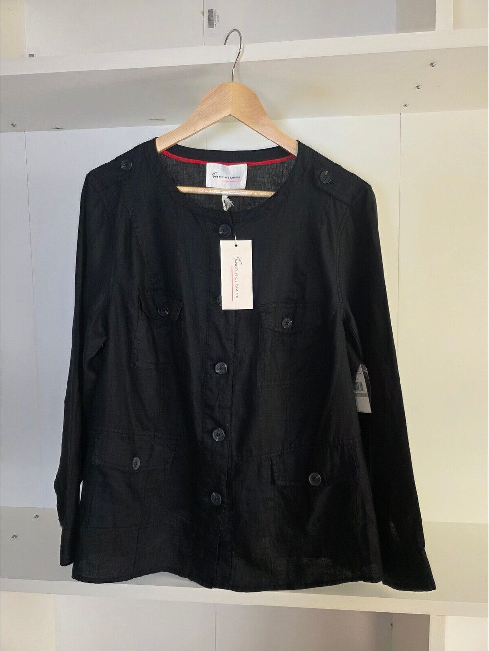 Two by Vince Camuto Women's Button-Up Jacket Size 1X